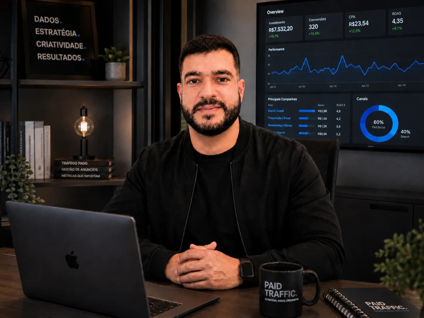 Felipe Barbosa, especialista em tráfego pago da Genial Soluções Digitais